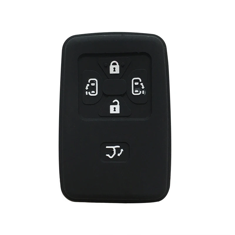 Чехол для смарт ключей с 5 кнопками Toyota Noah Tarago Mark X Rav4 Voxy Corolla Yaris Estima силиконовый чехол пульта дистанционного