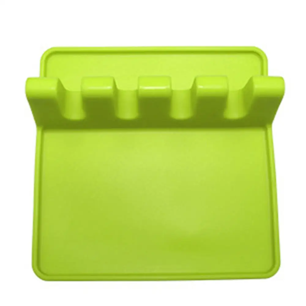 Держатель для кухонной утвари силиконовая стойка ложек и лопаток портативная