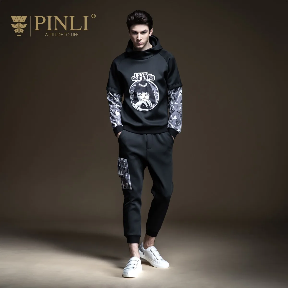 Мужской костюм Twenty One Pilots Moletom Masculino Pinli новый осенний мужской комплект из двух