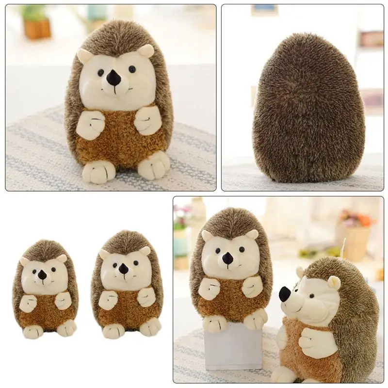 2 шт. практичная креативная портативная плюшевая Ёжик Кукла Плюшевая животное
