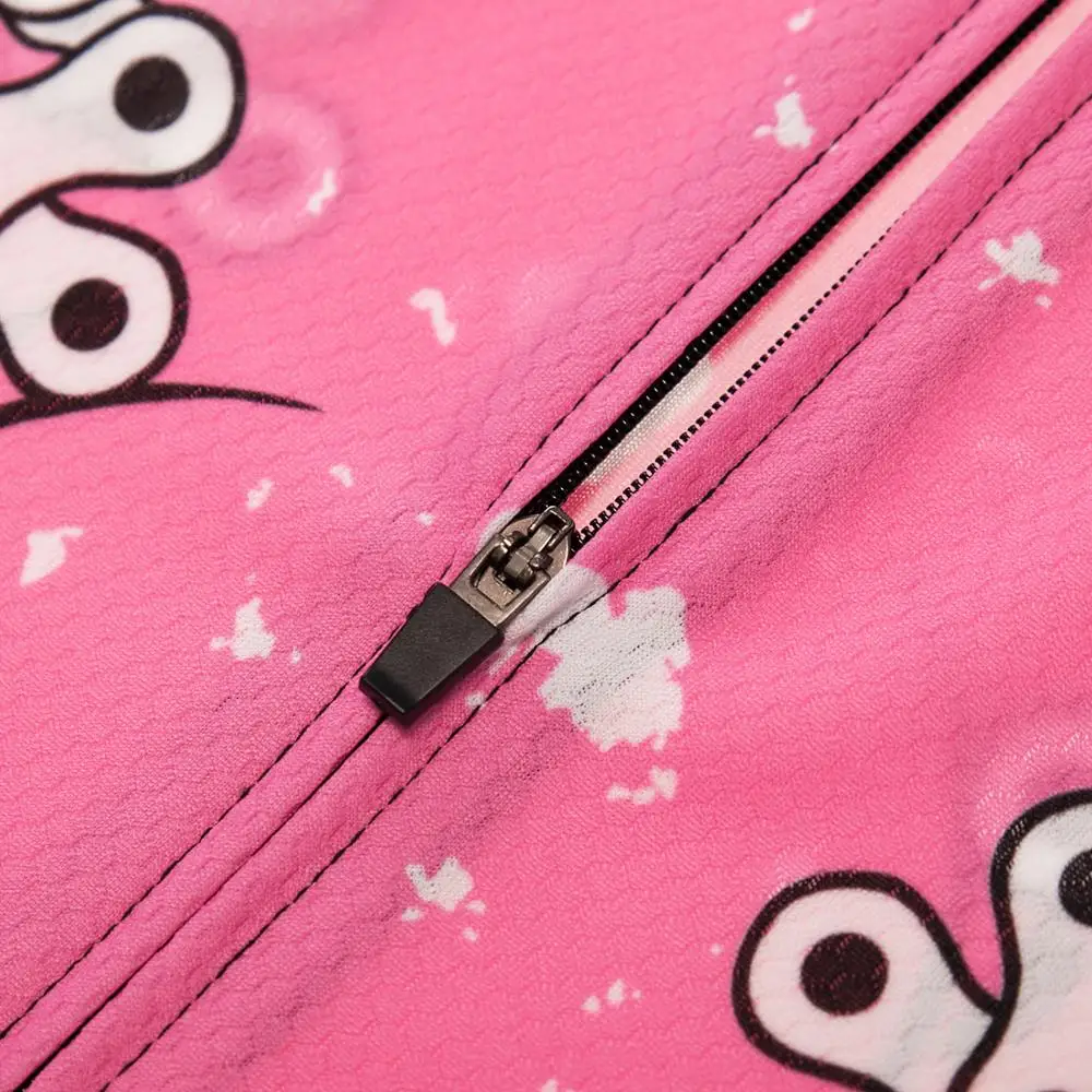 Женская велосипедная майка с черепом розовая футболка для горных и шоссейных