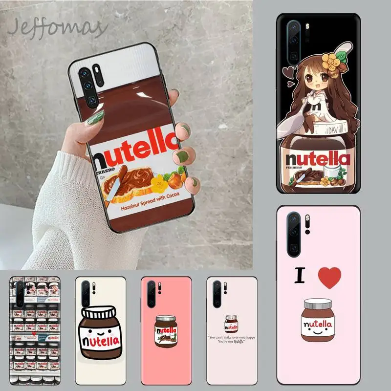 Смешные озноб таблетки шоколада Nutella чехол для телефона Huawei honor Mate P 9 10 20 30 40 Pro 10i 7 8