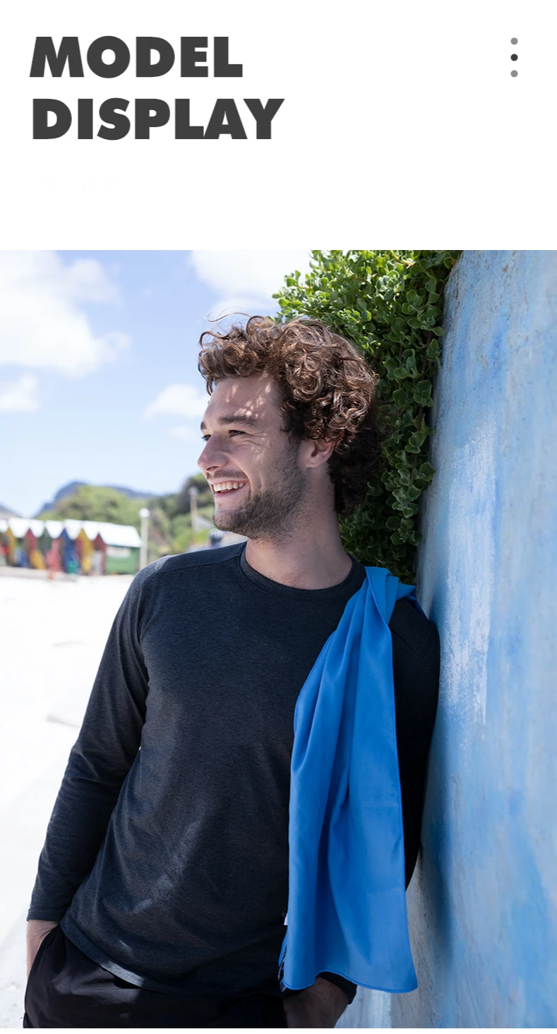 Спортивное антибактериальное быстросохнущее полотенце Naturehike банное для отдыха