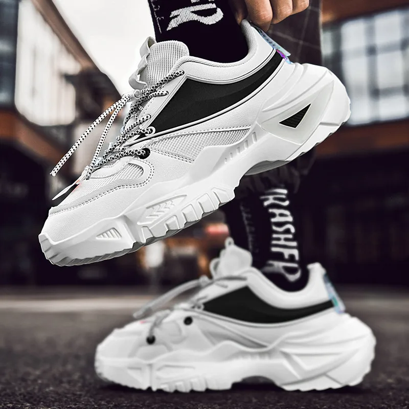 

Man Shoes Casual Flat Trend High Quality Brand Designer Men's Shoes Running Sneakers 2021 Luxury Tourism Wear-resisting