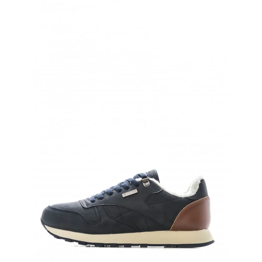 Мужская обувь PATROL п/ботинки осень зима искусственная кожа цвет синий