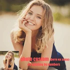 Набор для рисования по номерам на холсте, с индивидуальным фото