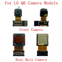 rear back front camera flex cable for lg q6 main big small camera module repair replacement parts