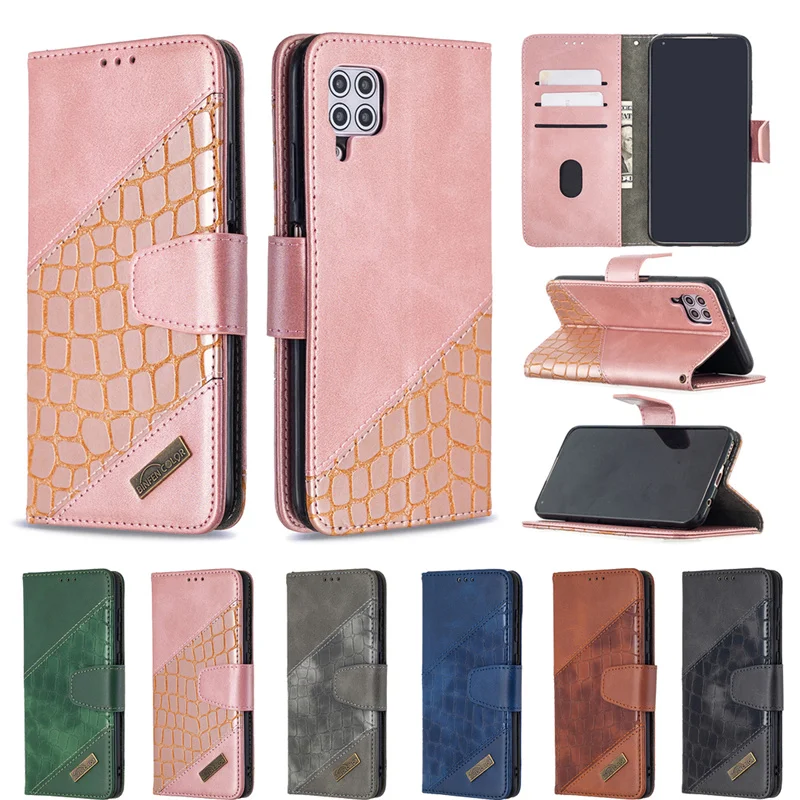 

Crocodile Wallet Phone Case For Huawei P40 Pro P30 Lite E Y5P Y6P Y7P P Smart 2020 2021 Y7A Flip Leather Cover with Card Slot