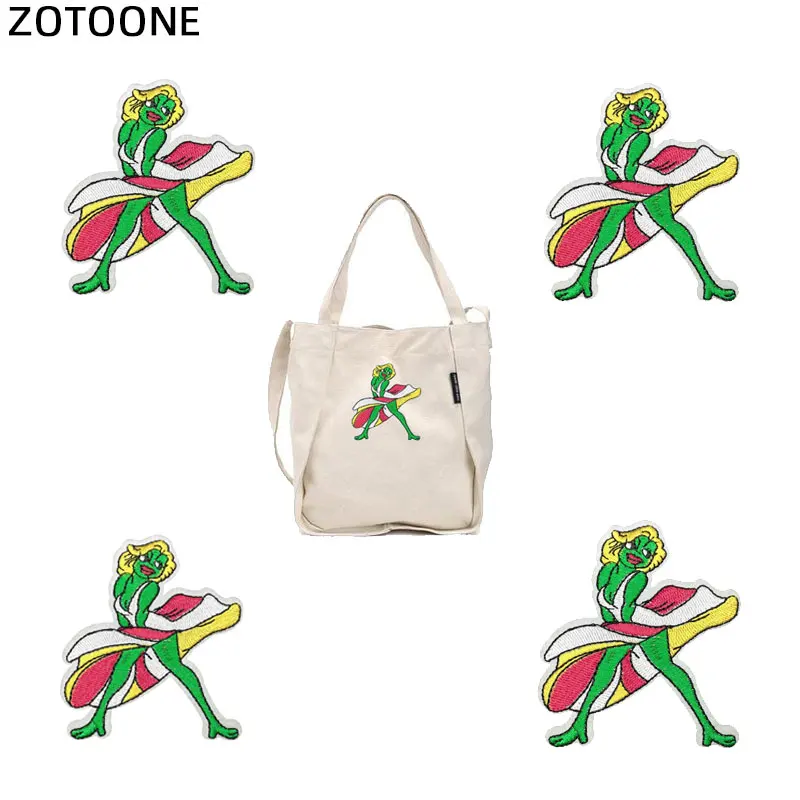 ZOTOONE Oeteldonk патчи с вышивкой утюгом нашивки для одежды Diy Детские футболки джинсы