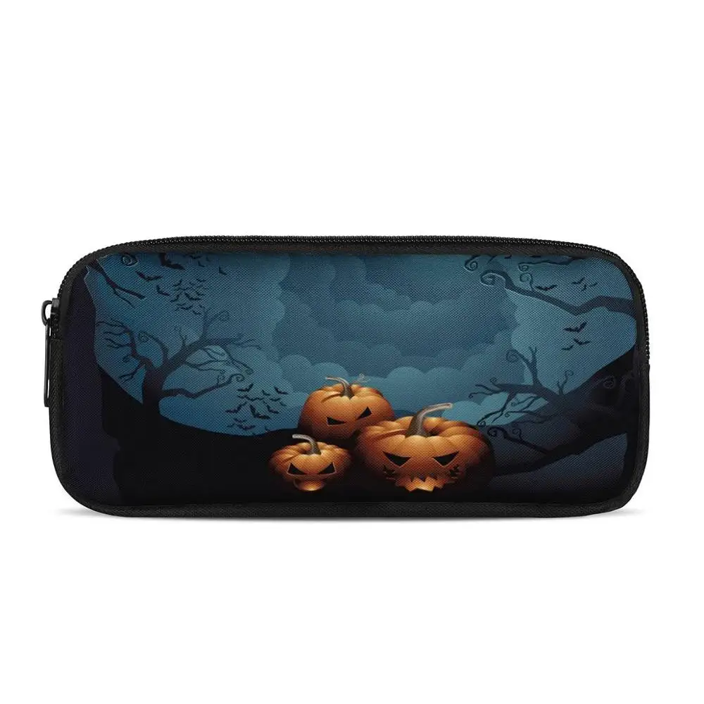 

Customizable children's schoolbag 3-piece backpack Halloween children's schoolbag shoulder bag pencil bag