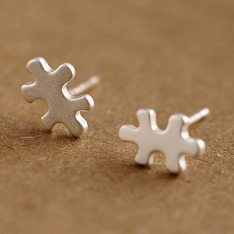 Оригинальные серьги гвоздики из стерлингового серебра 925 пробы новый модный