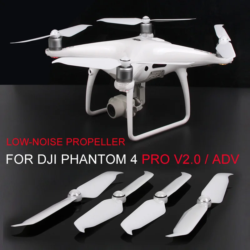 

8pc Low Noise Propellers for DJI Phantom 4 Pro V2.0 Advanced Quick Release 9455S Blades Screw Accessory Noise Reduction Blade
