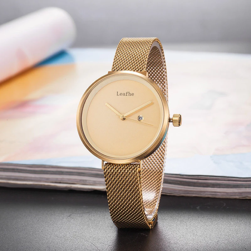 

Fashion Women's Watches Stainless Steel Dial Diameter 32mm Quartz Watch