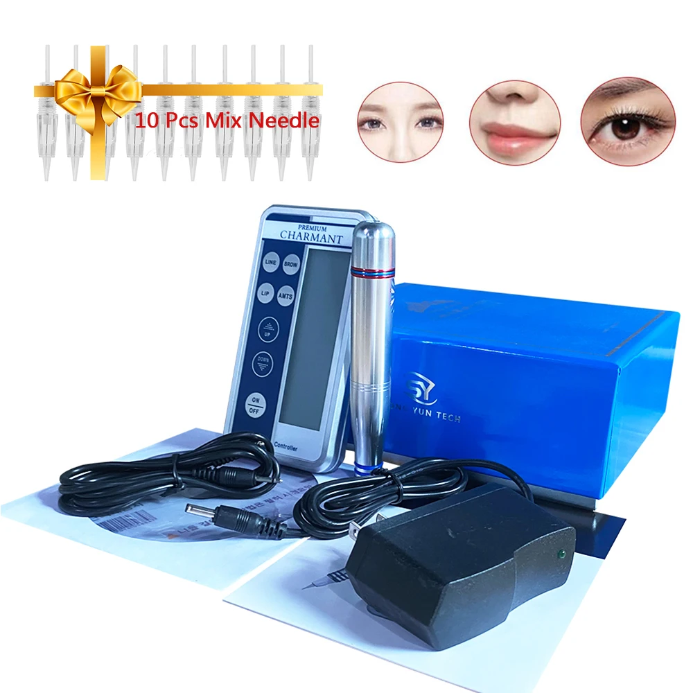 Новейший дизайн Перманентный макияж машина комплект профессиональный лучшее