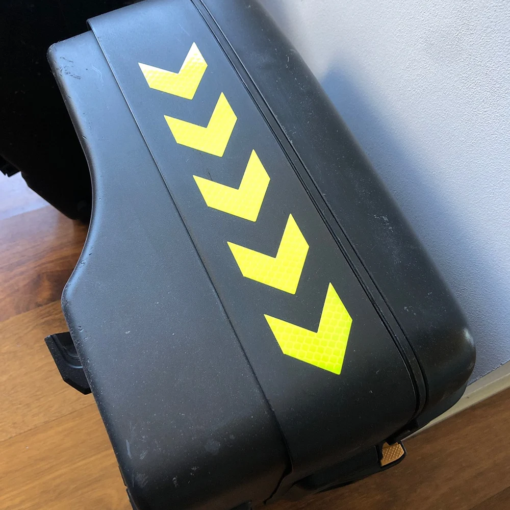 10 шт./набор предупреПредупреждение ющие наклейки на багажник автомобиля |