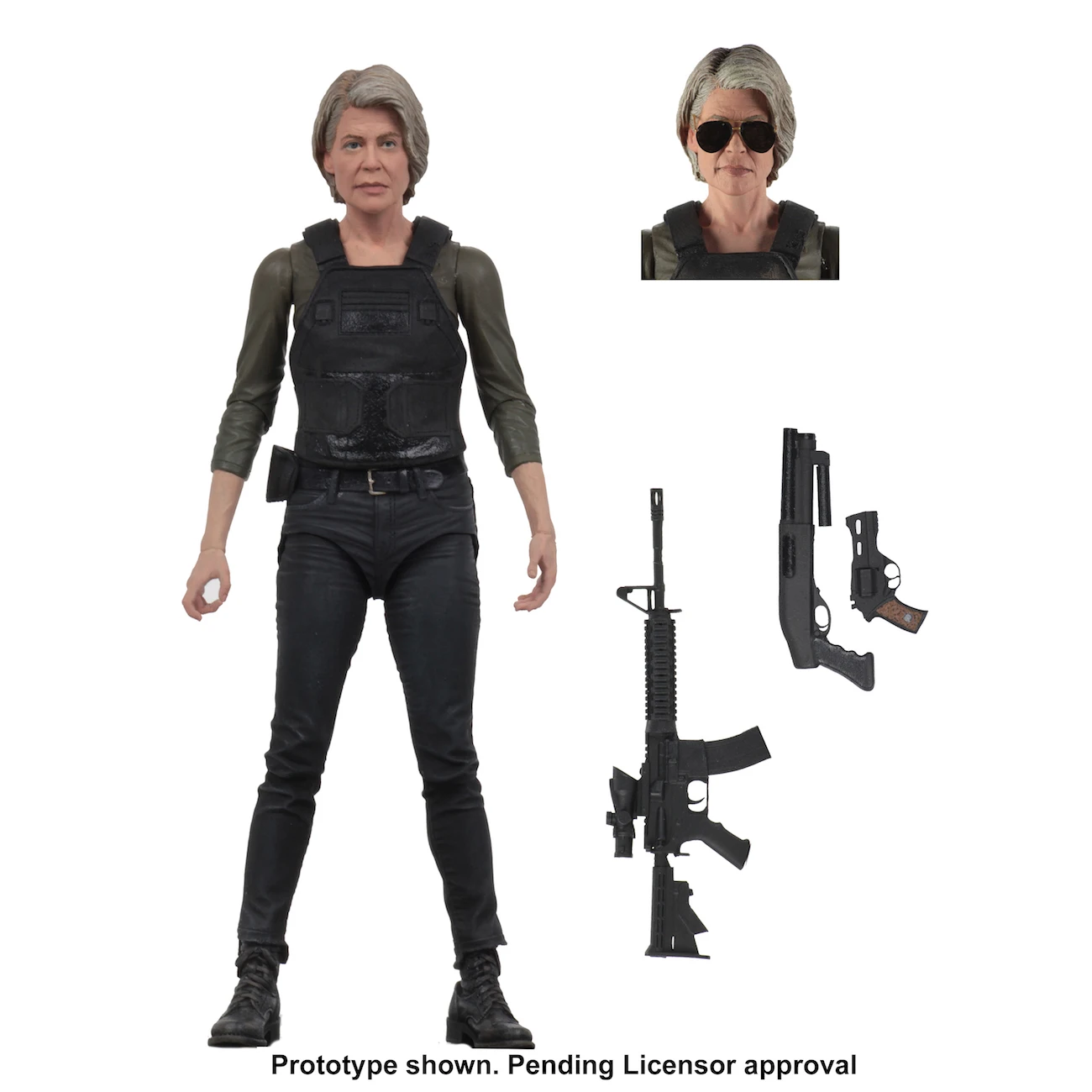 

Official Genuine Terminator Arnold Sarah Connor Dark Destiny 7-inch Joints Movable Action Figure Doll