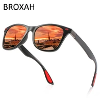 classic polarized sunglasses men tr90 square frame eyewear sun glasses for women vintage unisex goggle male uv400 oculos de sol