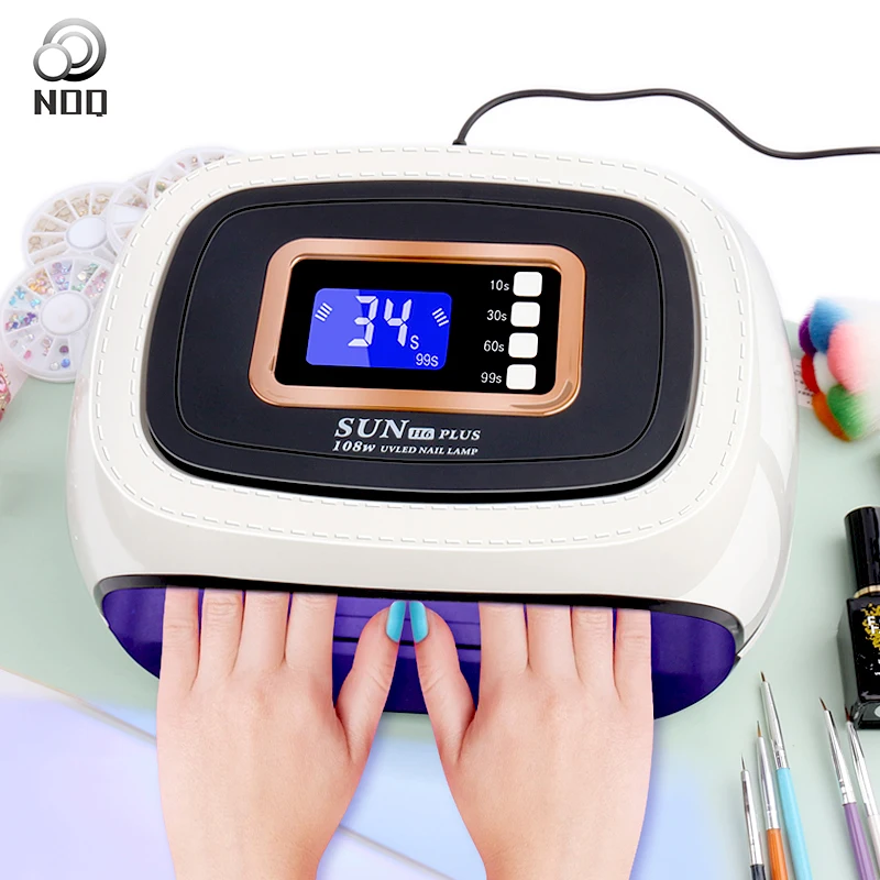 NOQ SUN H4 Plus Max72W лампа для маникюрных ногтей две руки солнце светодиодная УФ гель