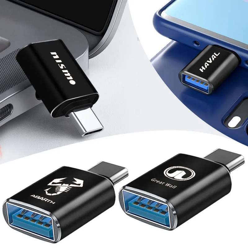 

1pcs Car USB Type-C Converter Charging Adapter For Morris Garages MG GT MG3 MG5 MG6 MG7 MG3SW MGTF MG996R HS MG90S MG995 ZR