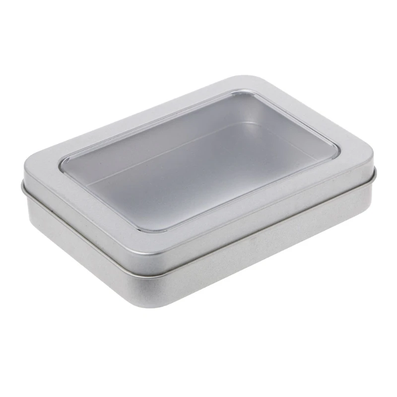 

Металлический ящик для хранения OOTDTY серебристый