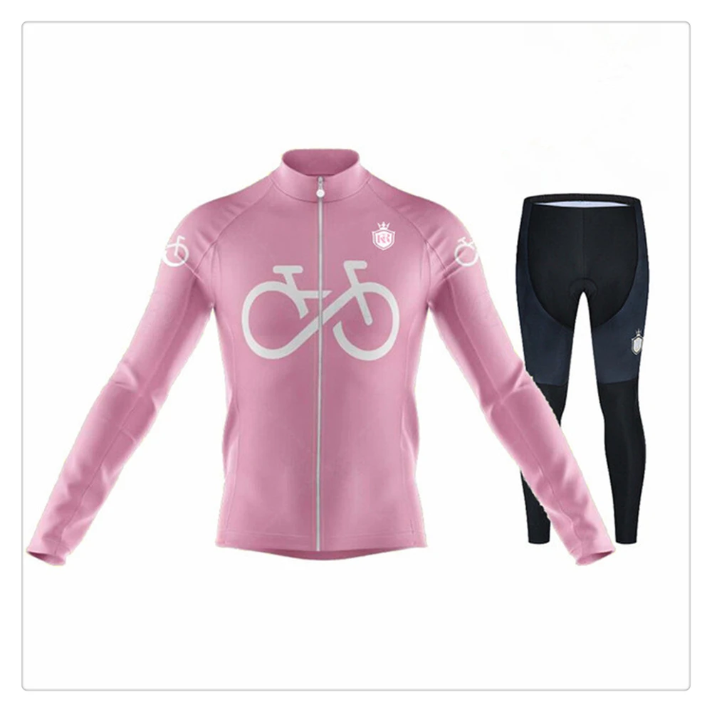 

Top10 Long Sleeve Cycling Sets Jersey Breathable Bib Shorts Gel Pad Maillot Bikemtb Uniforms Mountain 19D Polyester Anti Wrinkle