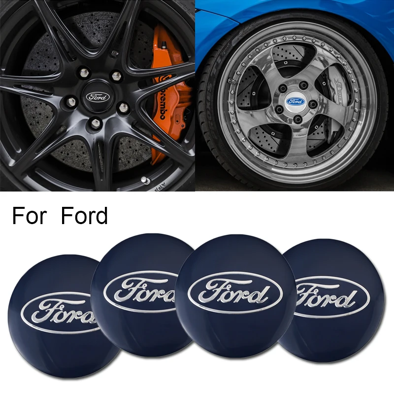 4 шт. 56 мм автомобильные диски из алюминиевого сплава аксессуары для Ford Fiesta Ranger Focus