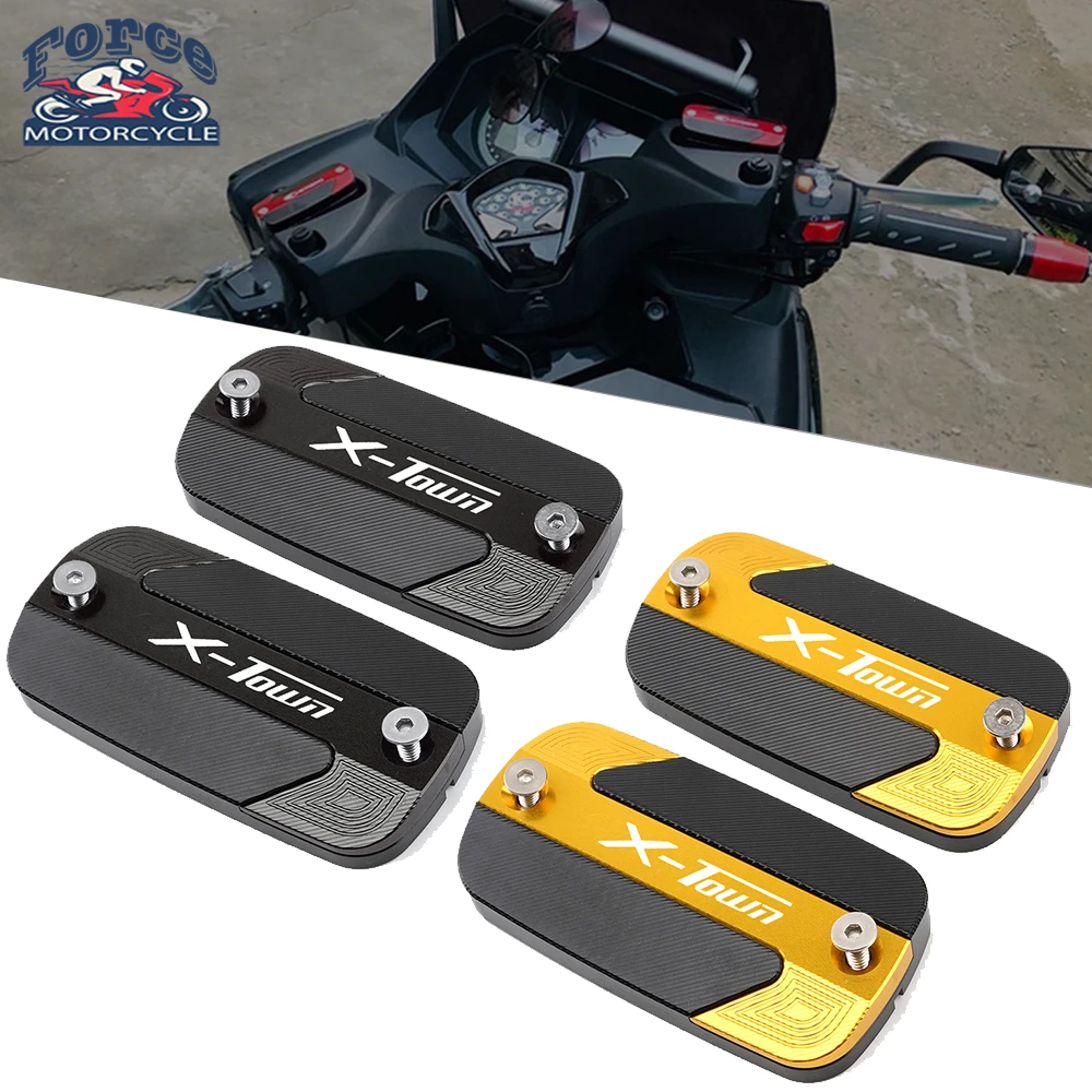 For KYMCO XTOWN300i X-TOWN 125i 300i x town 125 300 Motorcycle CNC Accessories Front Brake Reservoir Fluid Tank Cover Oil cup