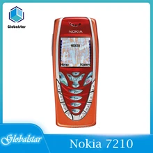 Nokia 7210 refurbished Original Unlocked Cell Phone Old Good quality Cheap Phone 1year warrnty Free shipping
