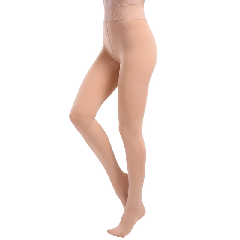 Skin CHLEISURE S-3XL зимние теплые леггинсы женские бархатные леггинсы с высокой талией однотонные леггинсы размера плюс осенние леггинсы 5 цветов - Цвет: Skin