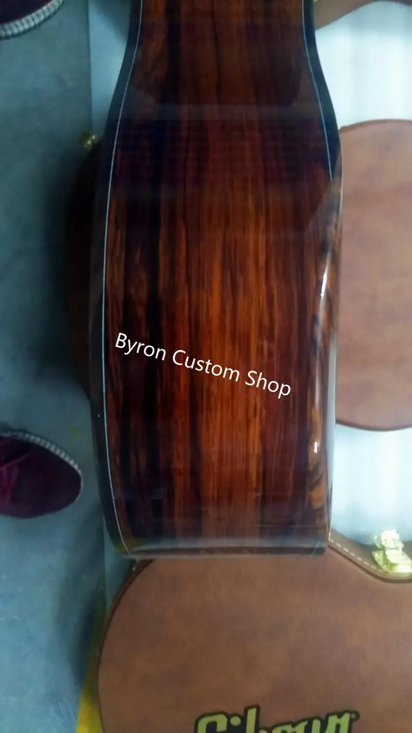 Бесплатная доставка AAAAA все твердые Коко гитара нитро отделка ручной работы