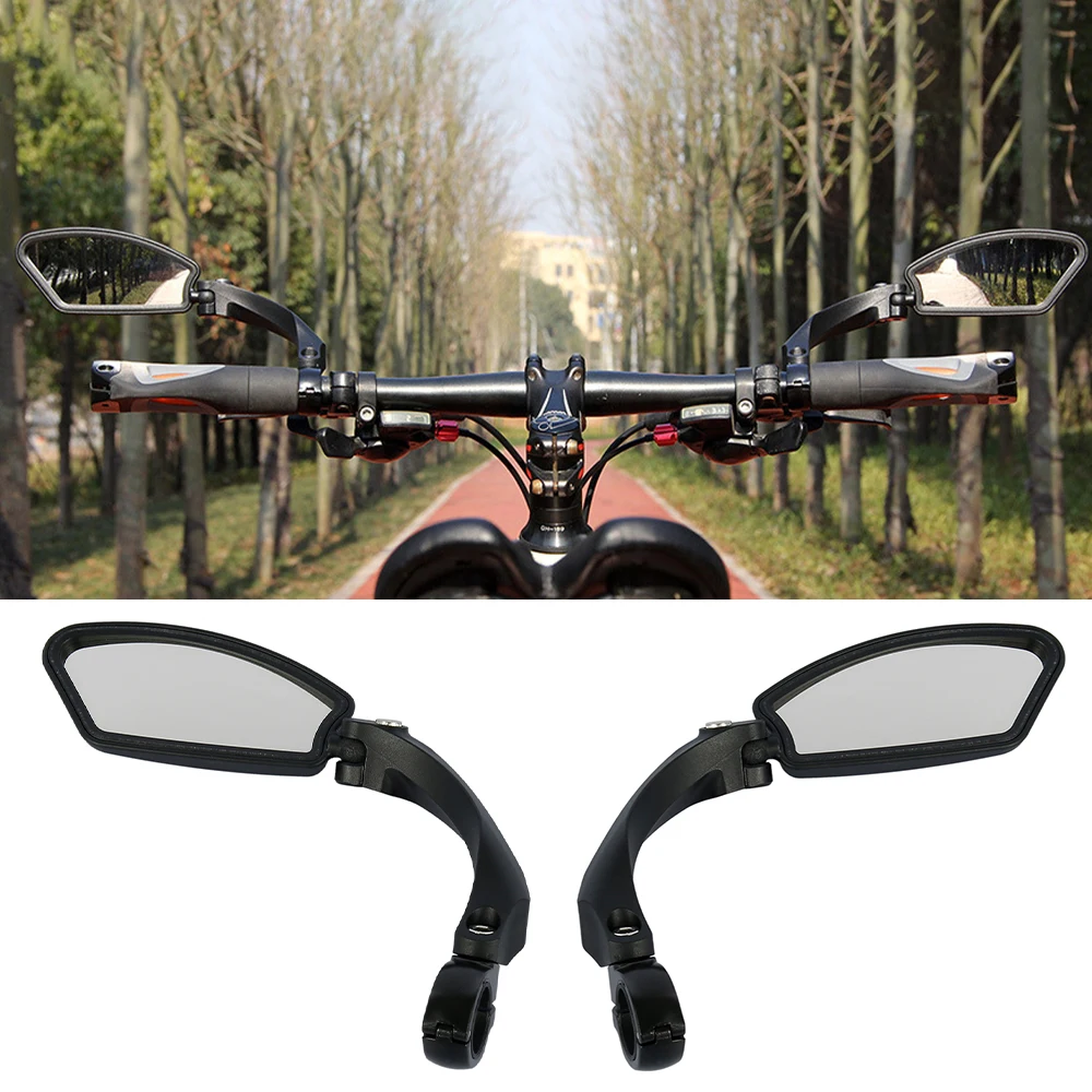 

Bicycle Rear View Mirror Bike Cycling Wide Range Back Sight Reflector Adjustable Left Right Mirror