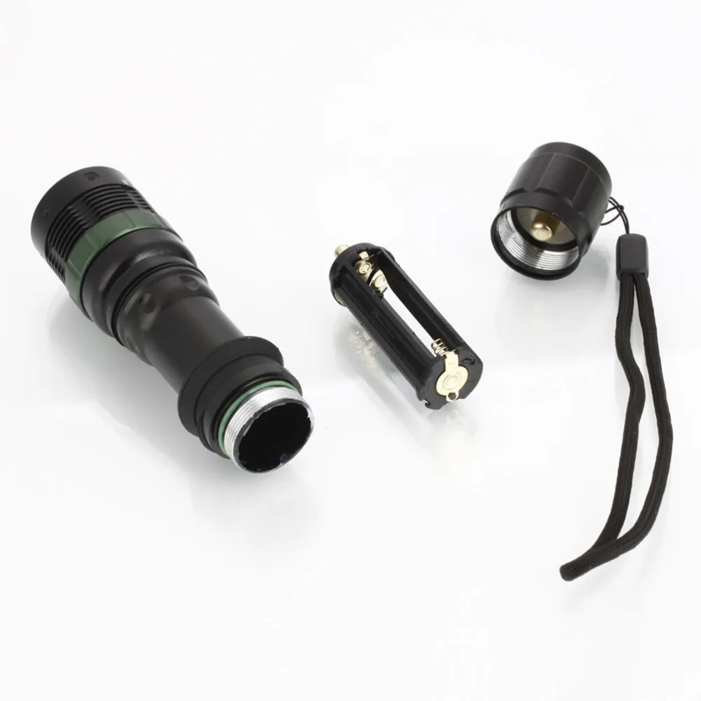 

1pc Flashlight Durable Torch Camping Light Flash Lamp for Home Outdoor Outside