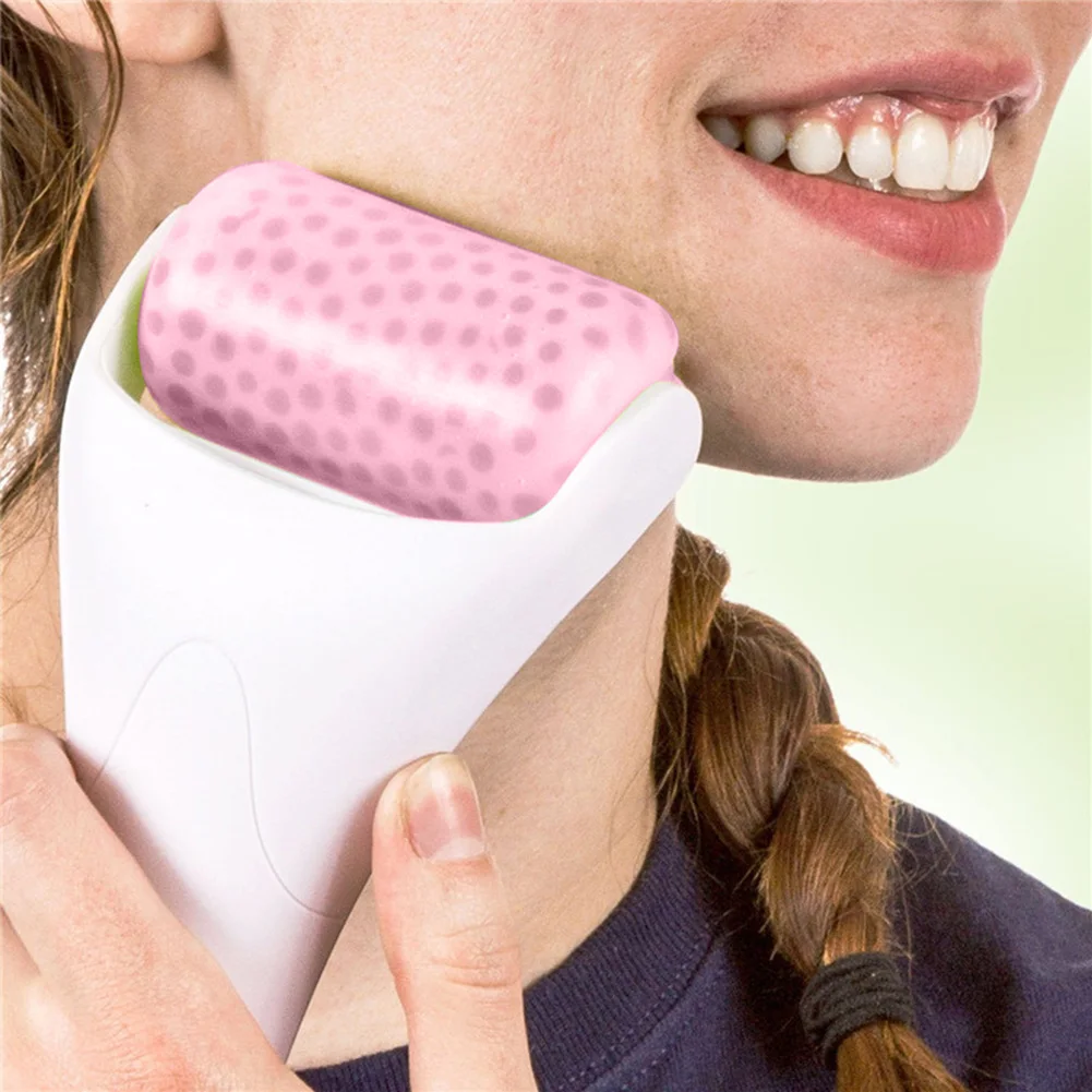 Роликовый массажер для лица крутой ледяной Массажер лифтинга кожи массаж