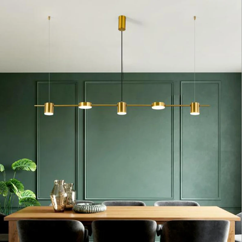 

Modern Ceiling Lights With LED Bulbs Black Gold Restaurant Dining Living Room Kitchen Bedroom Home Simple Fixtures Luminaire