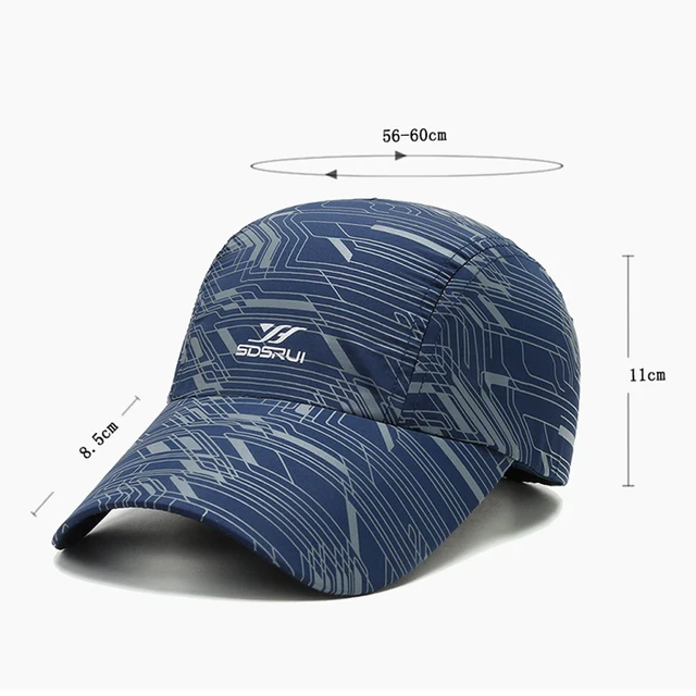 Quick Drying Breathable Ultra-Thin Women Men's Baseball Cap 6