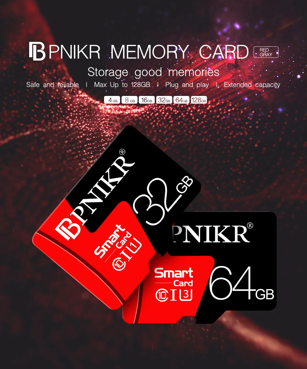 Новая карта памяти sd 32 Гб SDHC C10 micro sd 16 Гб карта памяти micro sd 64 Гб 128 ГБ EVO microSDXC