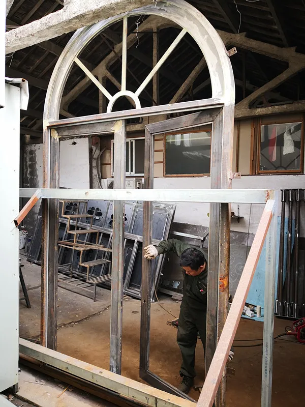 

Hench 100% steel iron doors model hc-id34