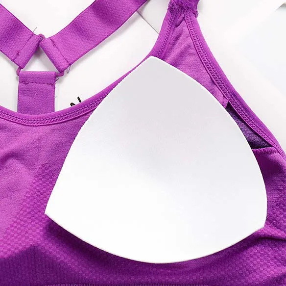 Быстросохнущие спортивные бюстгальтеры VEQKING для женщин ударопрочный спортивный