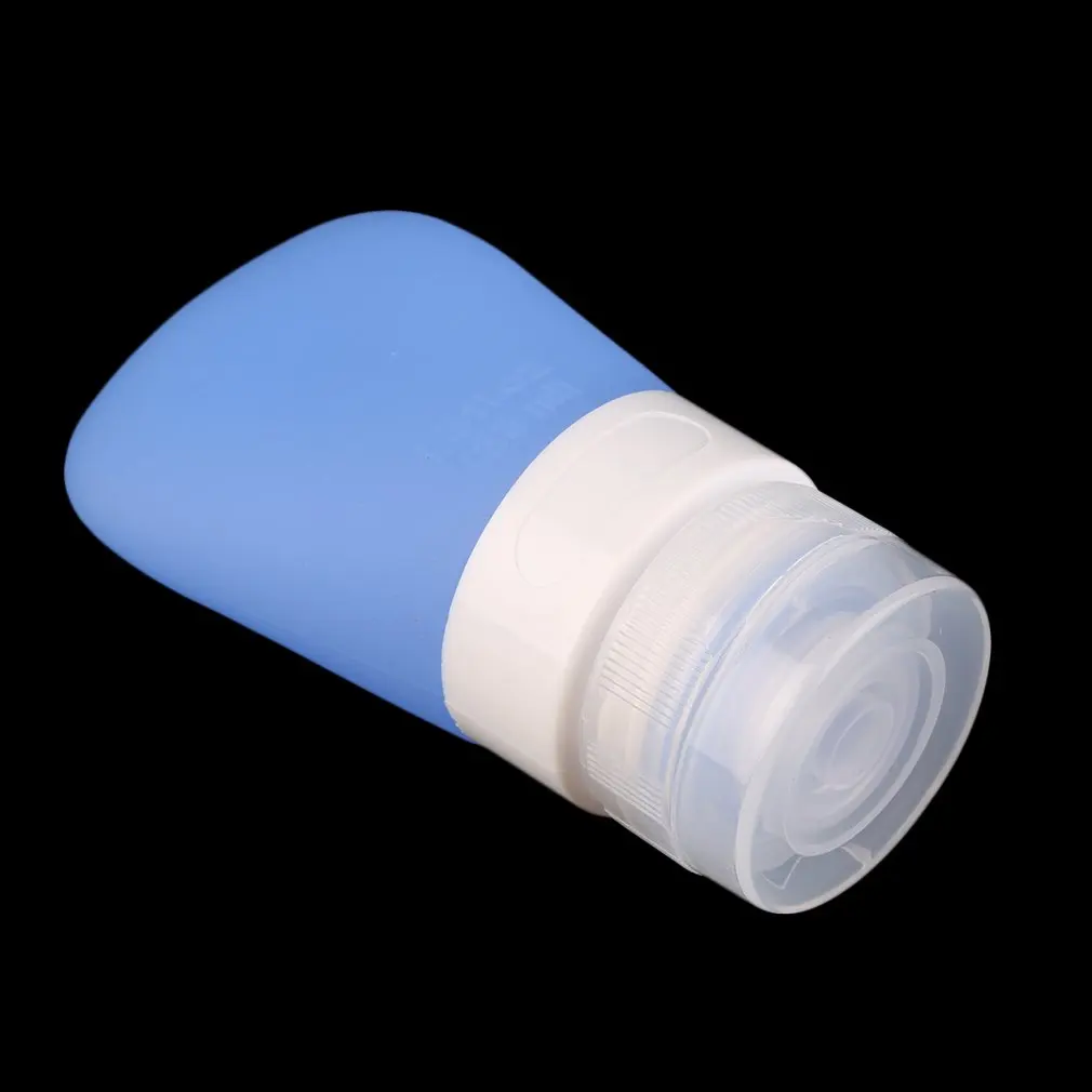 Sucker Shaped Портативный Силиконовый Путешествия Пустой многоразового бутылка