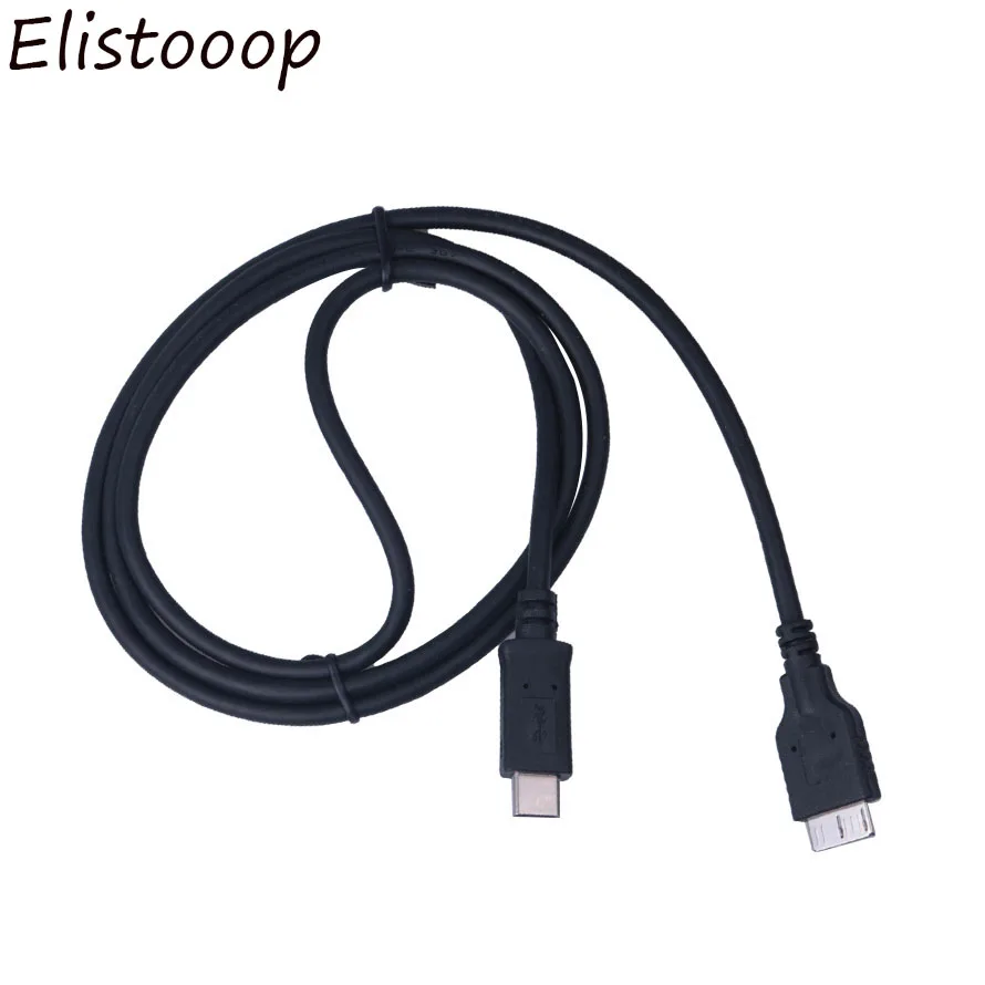 1 м USB 3 Type C к 0 Micro B 10Pin кабель 5 Гбит/с разъем для передачи данных адаптер жесткого