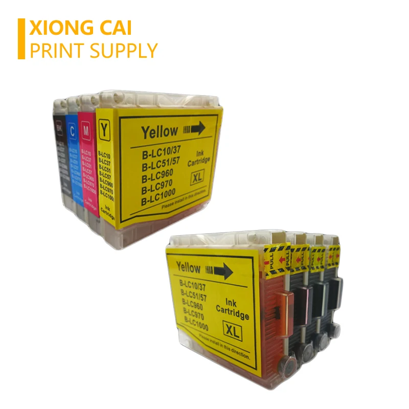 Картридж для принтера brother LC51 LC57 LC1000 LC960 LC970 LC37|ink cartridge|compatible ink cartridgecompatible cartridges |