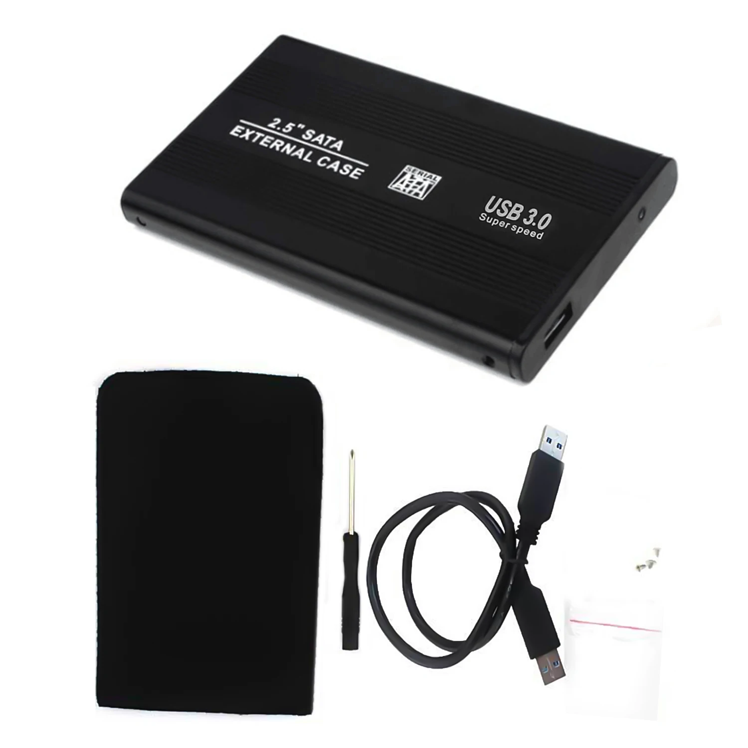 Высокоскоростной корпус Bevigac USB3.0 для внешнего жесткого диска чехол хранения 2 5