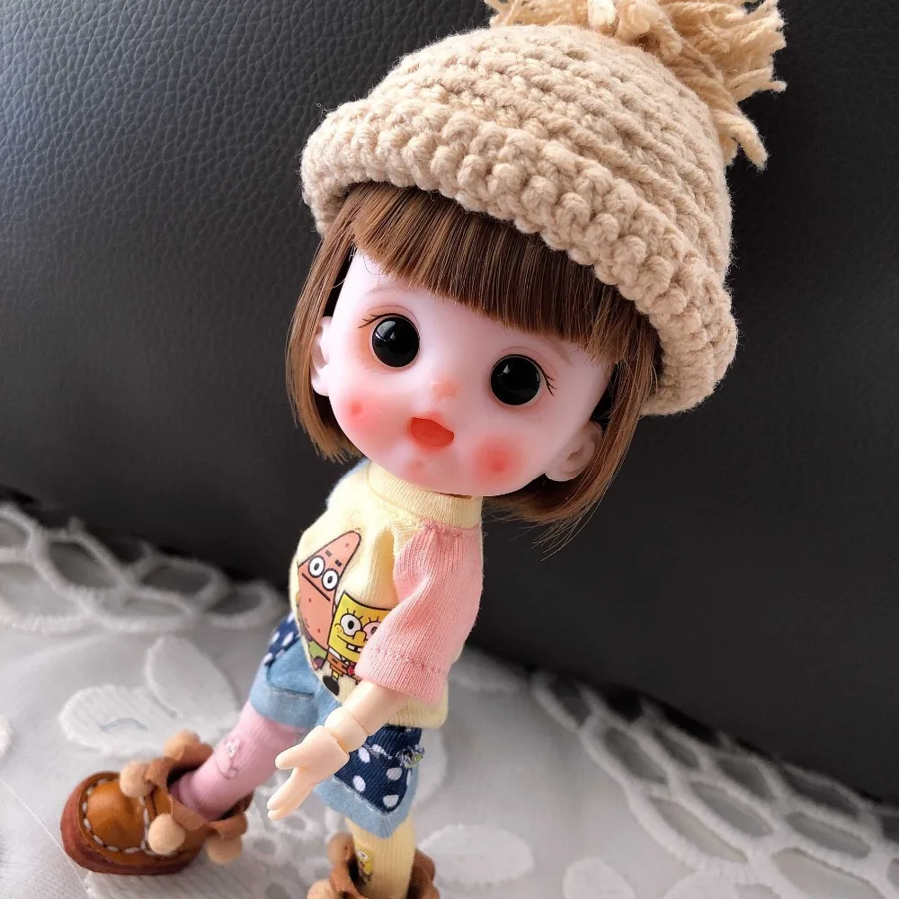 OB11 кукла ручной работы на заказ 1/8 BJD куклы OB голова и Обнаженная кукла Полимерная глина