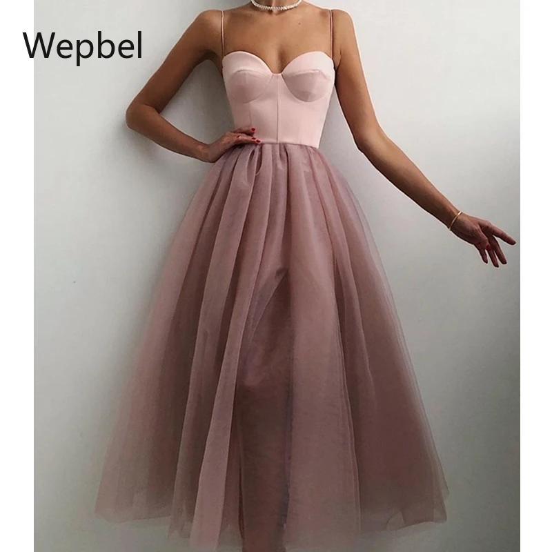 

Платье женское ТРАПЕЦИЕВИДНОЕ из фатина, с завышенной талией, без рукавов