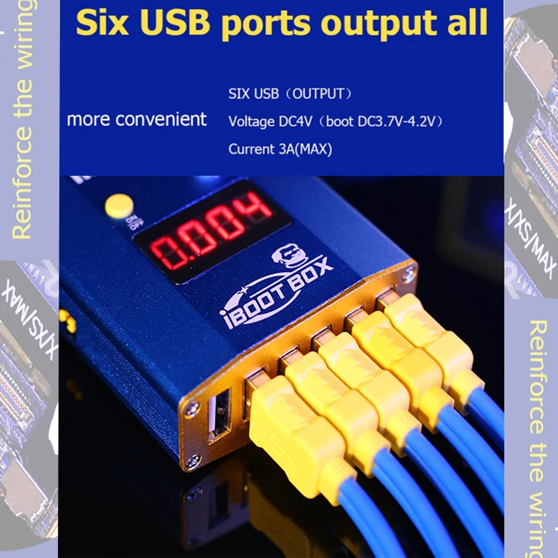 Новый iBoot источник питания корпуса кабель для iPhone и Android мобильный телефон ремонт