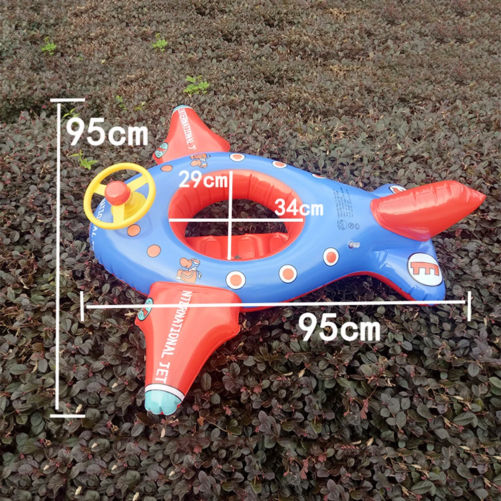 

Kids Inflatable Swimming Ring Pool Toys Pool Accessories Thickened Pvc Seat Floating Circle Float Water Lounger Boia Piscina