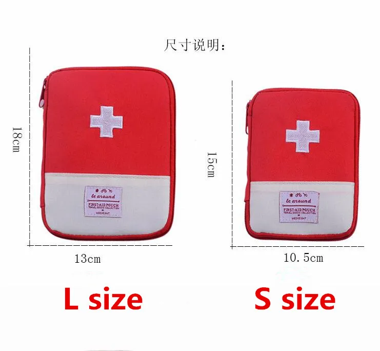 

Portable First Aid Medical Kit Travel Outdoor Camping Useful Mini Medicine Storage Bag Camping Emergency Survival Bag Pill Case
