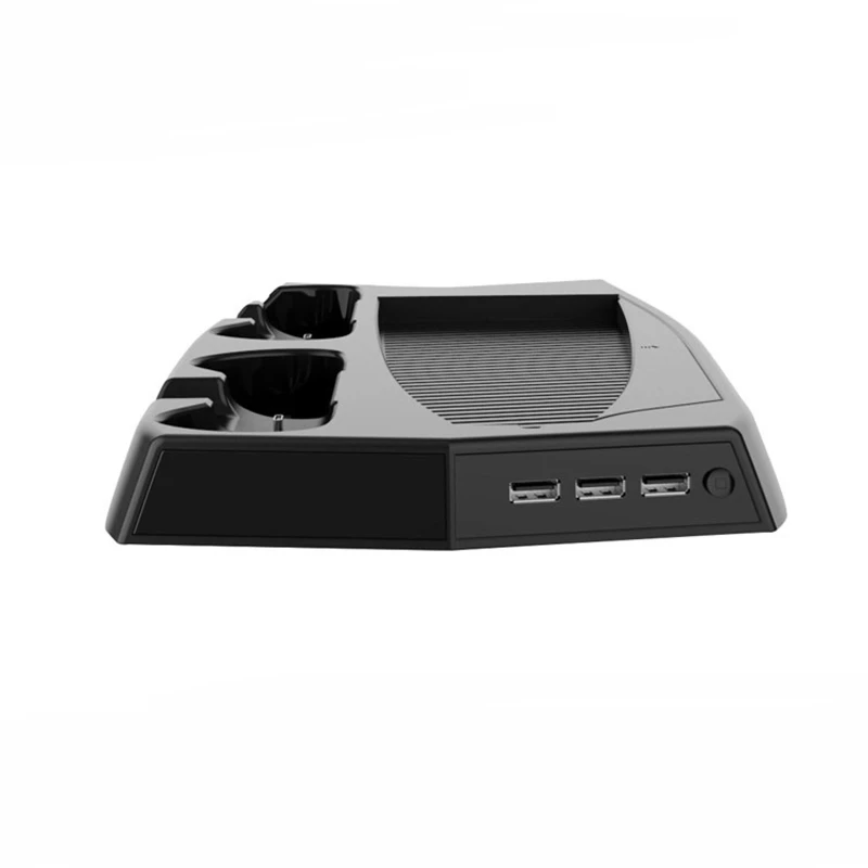 

For PS5 Vertical Stand with Cooling Fan Dual Controller Charger Console Charging