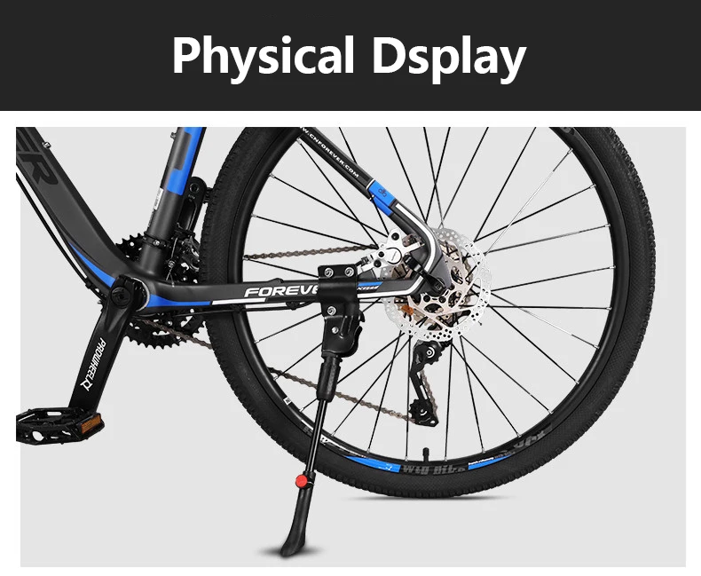 Подставка для велосипеда из сплава с откидной ножкой регулируемая подставка