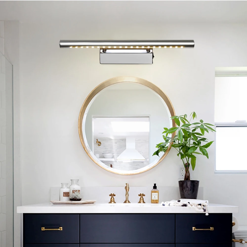 Современный настенный светильник светодиодный зеркало 85-265V 3W 5W 7W освещение шкафа